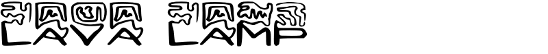 LAVA LAMP Font