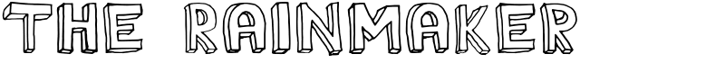 The Rainmaker Font