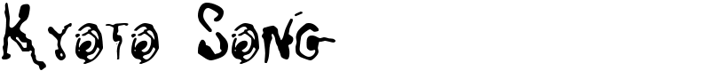 Kyoto Song Font