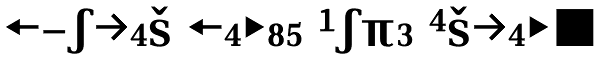 Skopex Serif Bold Expert Font