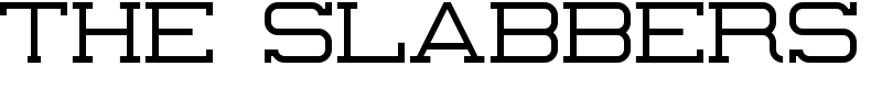 The Slabbers Font