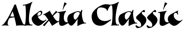 Alexia Classic Font