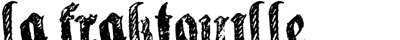 la fraktouille Font
