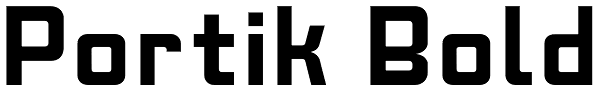 Portik Bold Font
