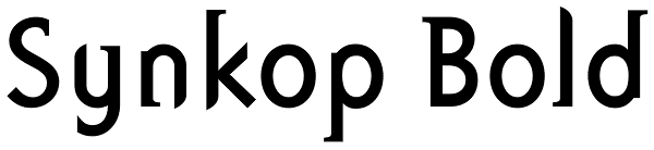 Synkop Bold Font