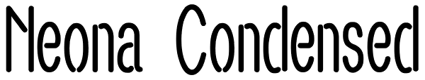Neona Condensed Font