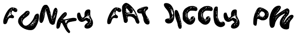 Funky Fat Jiggly PW Font