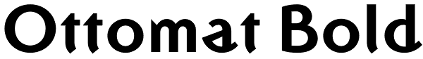 Ottomat Bold Font