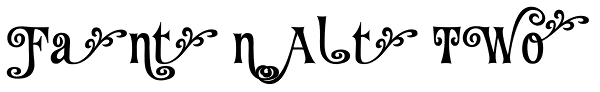 Fantini Alt Two Font