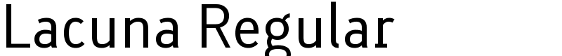 Lacuna Regular Font