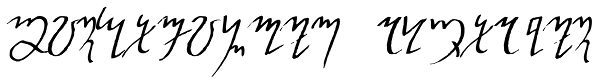 Witchfinder Alphabet Font