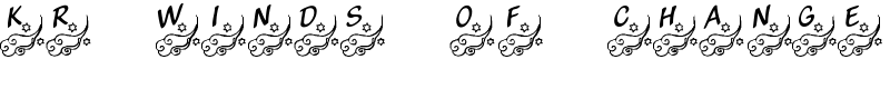 KR Winds Of Change Font
