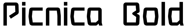 Picnica Bold Font