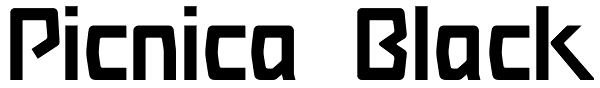 Picnica Black Font