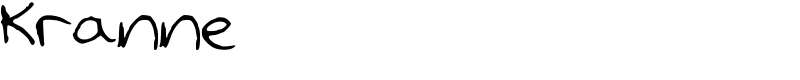 Kranne Font
