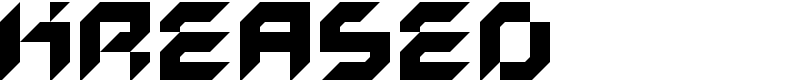 Kreased Font