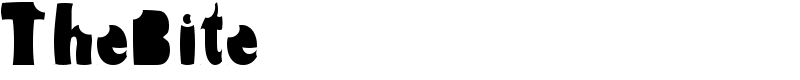 TheBite Font