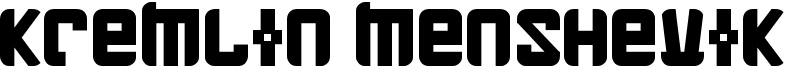Kremlin Menshevik Font
