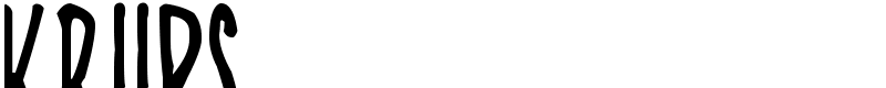 KRIIPS Font