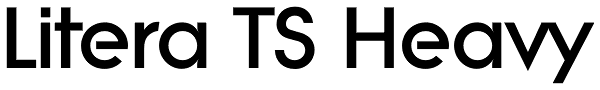 Litera TS Heavy Font