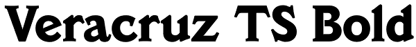 Veracruz TS Bold Font