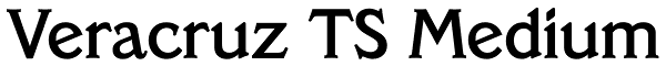 Veracruz TS Medium Font