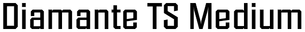 Diamante TS Medium Font
