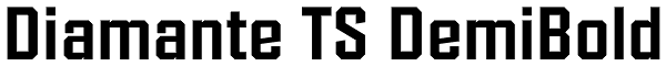 Diamante TS DemiBold Font
