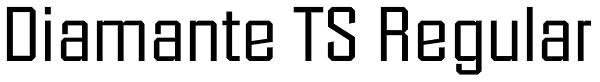 Diamante TS Regular Font
