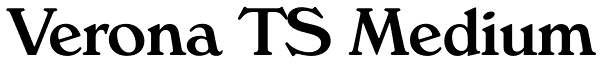 Verona TS Medium Font