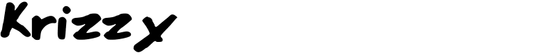 Krizzy Font