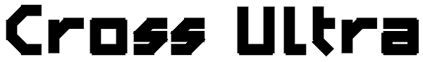 Cross Ultra Font