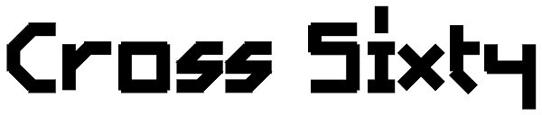 Cross Sixty Font