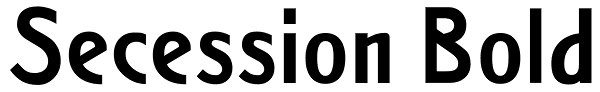 Secession Bold Font