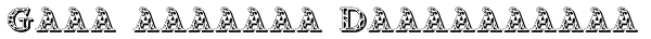 Gans Antigua Decorative7 Font