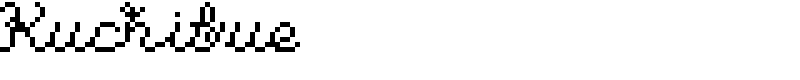 Kuchibue Font