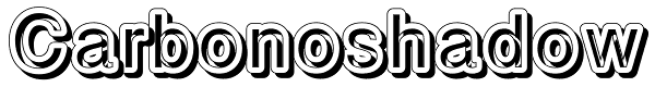 Carbonoshadow Font