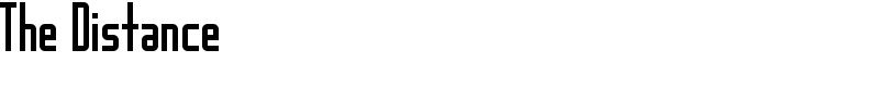 The Distance Font