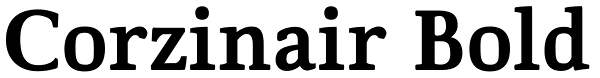 Corzinair Bold Font