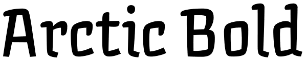 Arctic Bold Font