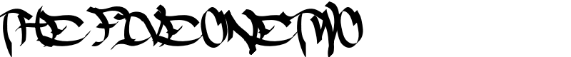 The FiveOneTwo Font