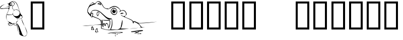 KR Jungle Scraps Font