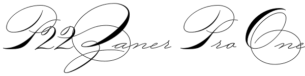 P22 Zaner Pro One Font