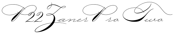P22 Zaner Pro Two Font