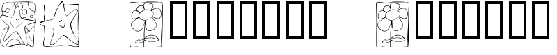 KR Scrappin Squares Font