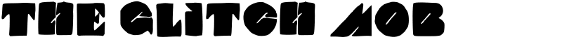 THE GLITCH MOB Font