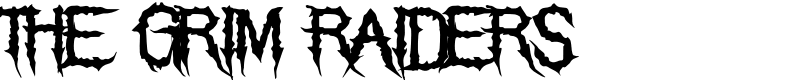 The Grim Raiders Font