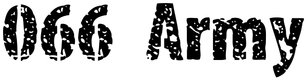 066 Army Font