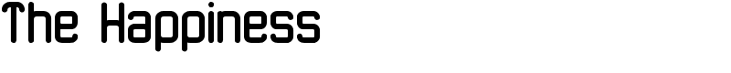 The Happiness Font
