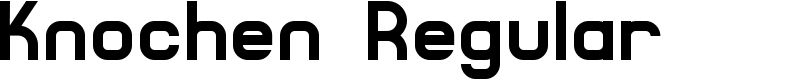 Knochen Regular Font